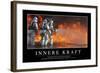 Innere Kraft: Motivationsposter Mit Inspirierendem Zitat-null-Framed Photographic Print