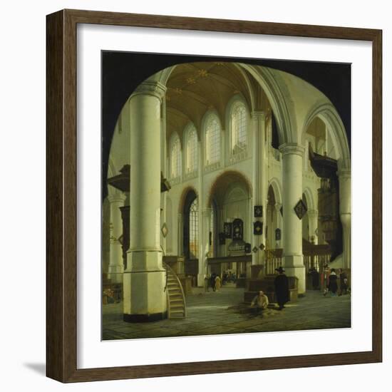 Inneres der Alten Kirche in Delft. 1659-Hendrik Cornelisz van Vliet-Framed Giclee Print