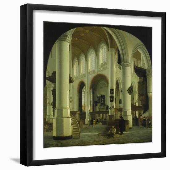 Inneres der Alten Kirche in Delft. 1659-Hendrik Cornelisz van Vliet-Framed Giclee Print