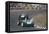 Innes Ireland Driving a Lotus 18, Dutch Grand Prix, Zandvoort, 1960-null-Framed Stretched Canvas