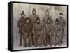 Inniskillings in Winter Uniform-null-Framed Stretched Canvas