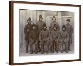Inniskillings in Winter Uniform-null-Framed Photographic Print