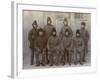 Inniskillings in Winter Uniform-null-Framed Photographic Print