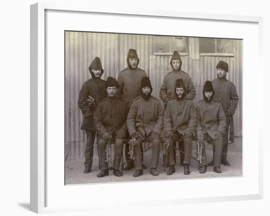 Inniskillings in Winter Uniform-null-Framed Photographic Print