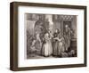 Innocence Betrayed, or the Journey to London, Plate I of the Harlot's Progress, 1732-William Hogarth-Framed Giclee Print