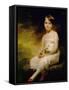 Innocence, portrait of Nancy Graham-Henry Raeburn-Framed Stretched Canvas