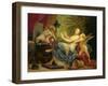 Innocence Seduced by Love, 1886 (Oil on Canvas)-Henri Pierre Picou-Framed Giclee Print