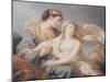 Innocence Takes Refuge in the Arms of Justice-Elisabeth Louise Vigee-LeBrun-Mounted Giclee Print