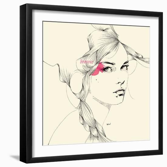 Innocence-Manuel Rebollo-Framed Art Print