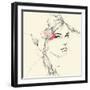 Innocence-Manuel Rebollo-Framed Art Print