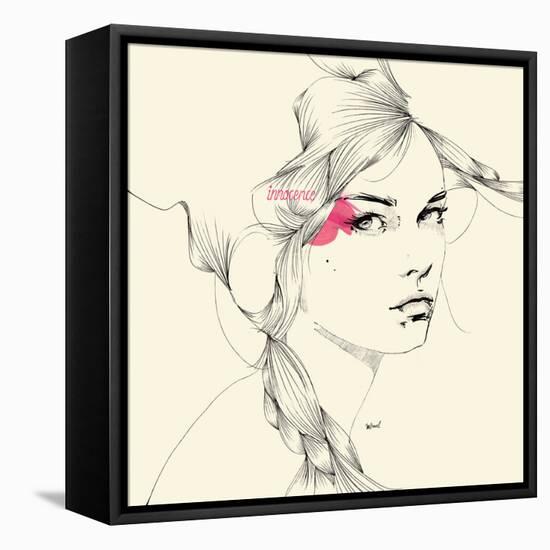 Innocence-Manuel Rebollo-Framed Stretched Canvas