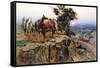 Innocent Allies-Charles Marion Russell-Framed Stretched Canvas