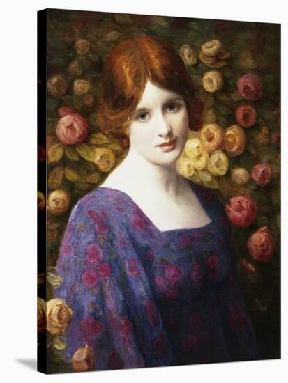 Innocent Youth-Thomas Edwin Mostyn-Stretched Canvas