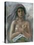 Innocentia (Innocence), 1890-Lovis Corinth-Stretched Canvas