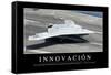 Innovación. Cita Inspiradora Y Póster Motivacional-null-Framed Stretched Canvas