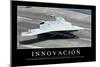 Innovación. Cita Inspiradora Y Póster Motivacional-null-Mounted Premium Photographic Print