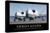 Innovación. Cita Inspiradora Y Póster Motivacional-null-Stretched Canvas