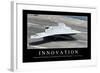 Innovation: Inspirational Quote and Motivational Poster-null-Framed Photographic Print