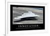 Innovation: Inspirational Quote and Motivational Poster-null-Framed Photographic Print