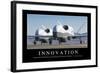 Innovation: Inspirational Quote and Motivational Poster-null-Framed Photographic Print