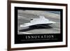 Innovation: Motivationsposter Mit Inspirierendem Zitat-null-Framed Photographic Print