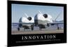 Innovation: Motivationsposter Mit Inspirierendem Zitat-null-Mounted Photographic Print