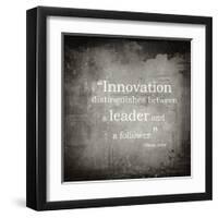 Innovation-Veruca Salt-Framed Art Print