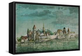 Innsbruck Seen Across the River Inn, 1495-Albrecht Dürer-Framed Stretched Canvas