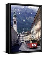 Innsbruck, Tyrol, Austria-Walter Bibikow-Framed Stretched Canvas