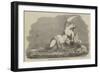 Ino and the Infant Bacchus, in Marble-null-Framed Giclee Print