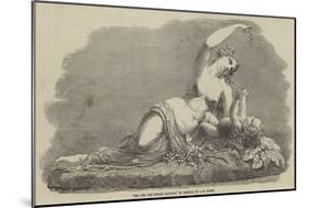 Ino and the Infant Bacchus, in Marble-null-Mounted Giclee Print