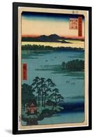 Inokashiranoike Benten No Yashiro-Utagawa Hiroshige-Framed Giclee Print