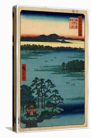 Inokashiranoike Benten No Yashiro-Utagawa Hiroshige-Stretched Canvas