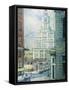 Inquirer Building, Philadelphia-Florence Doll Bradway-Framed Stretched Canvas