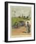 Inquiring the Way-Ricardo Flores-Framed Art Print