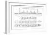 Inquiry into the Loss of the Titanic: Cross Sections of the Ship-null-Framed Giclee Print