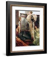 Inquisitive-Sir Lawrence Alma-Tadema-Framed Giclee Print