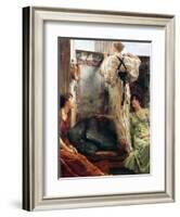 Inquisitive-Sir Lawrence Alma-Tadema-Framed Giclee Print