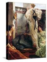Inquisitive-Sir Lawrence Alma-Tadema-Stretched Canvas