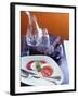 Insalata Caprese (Tomato with Mozzarella and Basil)-Alexandra Grablewski-Framed Photographic Print