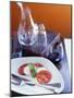 Insalata Caprese (Tomato with Mozzarella and Basil)-Alexandra Grablewski-Mounted Photographic Print