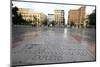 Inscribed Stone in a Square in Central Valencia, Valencia, Spain, Europe-David Pickford-Mounted Photographic Print