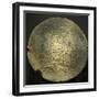 Inscripted Terracotta Disk of Yahdun-Lim, King of Mari-null-Framed Photographic Print