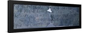 Inscription in Faliscan Language Dedicated to Minerva-null-Framed Giclee Print
