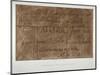 Inscription in Latin by Philip Howard, Earl of Arundel, 1587-Charles Tomkins-Mounted Giclee Print