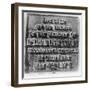 Inscription on the Monument to David Livingstone, Zambia, Africa, Late 19th or Early 20th Century-null-Framed Giclee Print