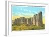 Inscription Rock, El Moro National Monument, New Mexico-null-Framed Art Print