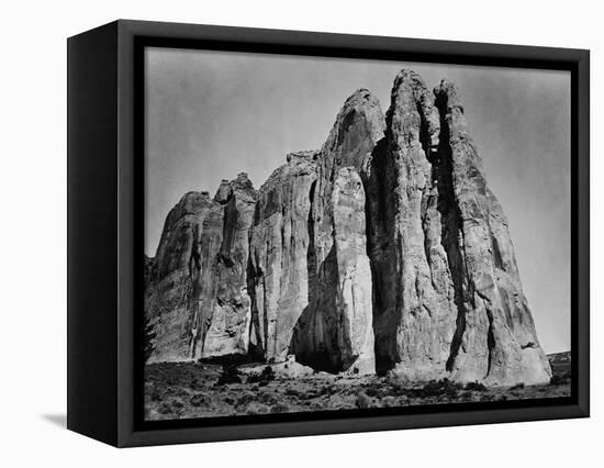 Inscription Rock-Timothy O' Sullivan-Framed Stretched Canvas