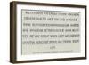 Inscription to the Memory of Fastrada, Wife of Charlemagne-null-Framed Giclee Print