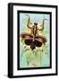 Insect: Deroplatys Disiccata-James Duncan-Framed Art Print